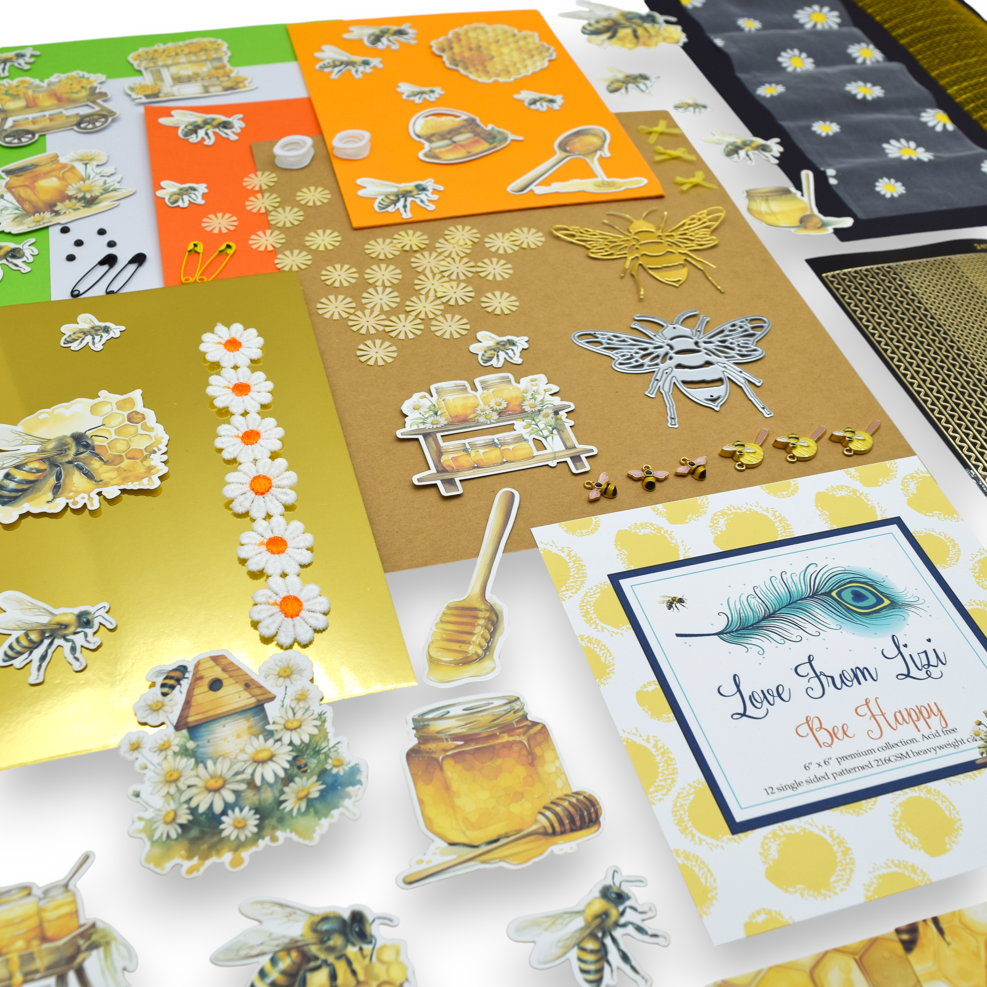 LFL July 25 Card Kit - Bee Happy
